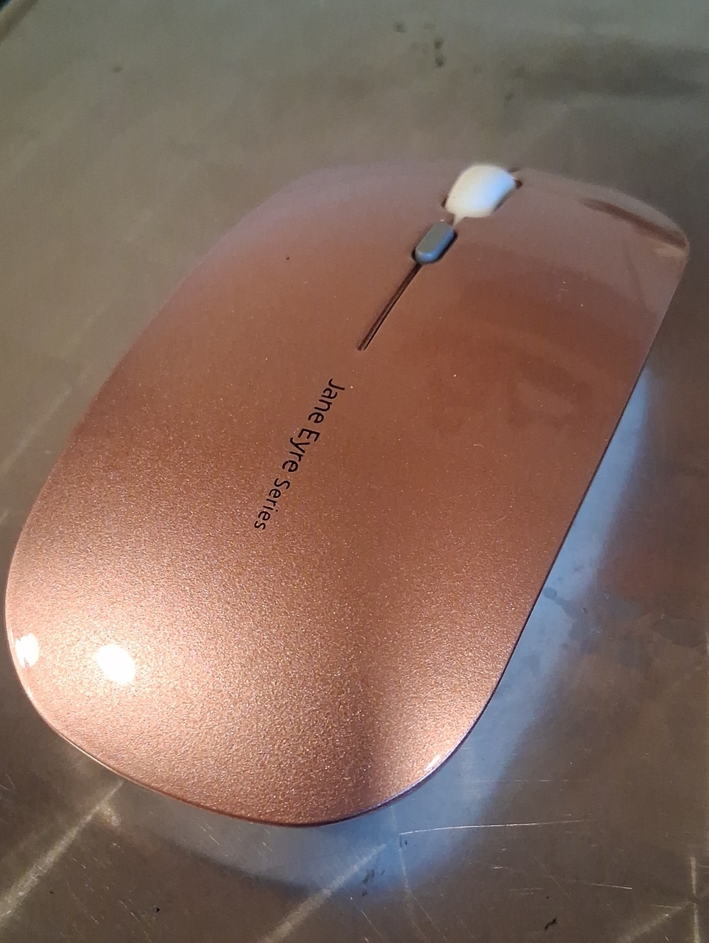 Uciefy Q5 Slim Wireless Rose Gold Rechargeable Mouse
